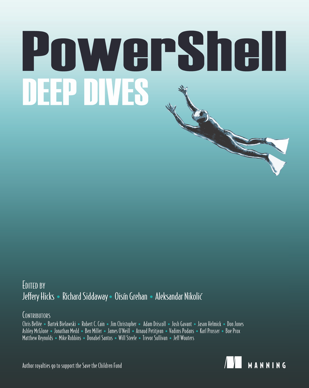 The cover of PowerShell Deep Dives
