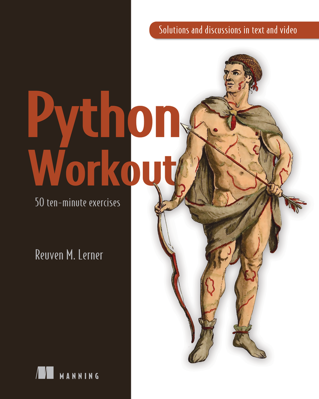 The cover of Python Workout