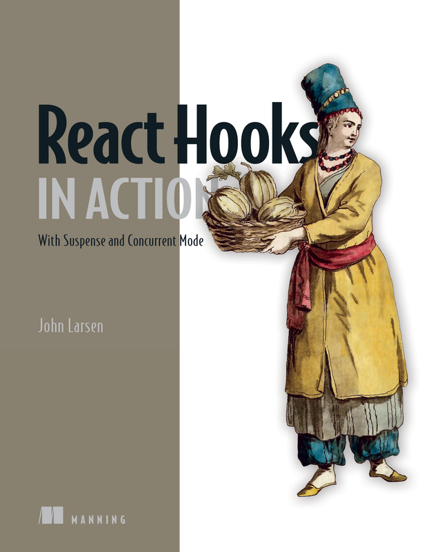 The cover of React Hooks in Action