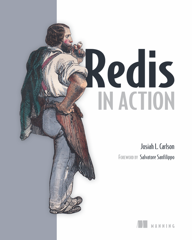The cover of Redis in Action