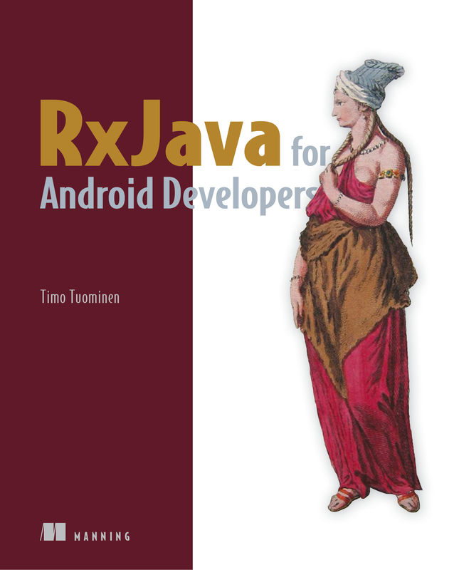 The cover of RxJava for Android Developers
