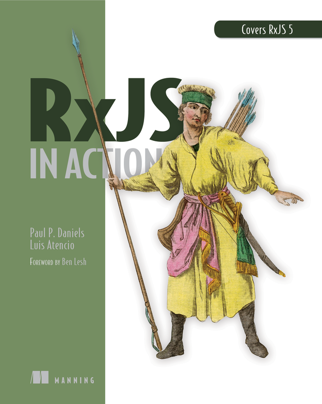 The cover of RxJS in Action
