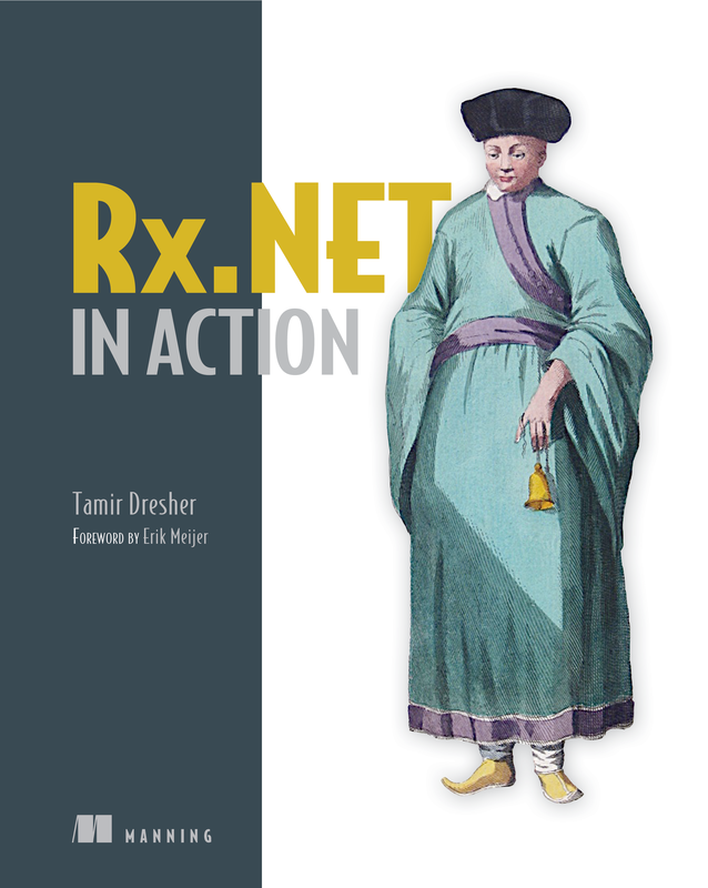 The cover of Rx.NET in Action