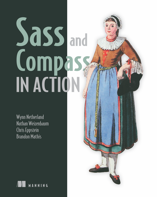 The cover of Sass and Compass in Action