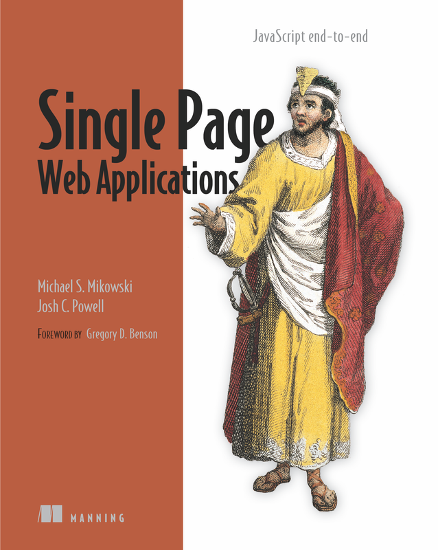 The cover of Single Page Web Applications