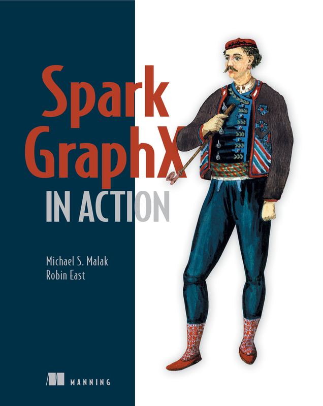 The cover of Spark GraphX in Action