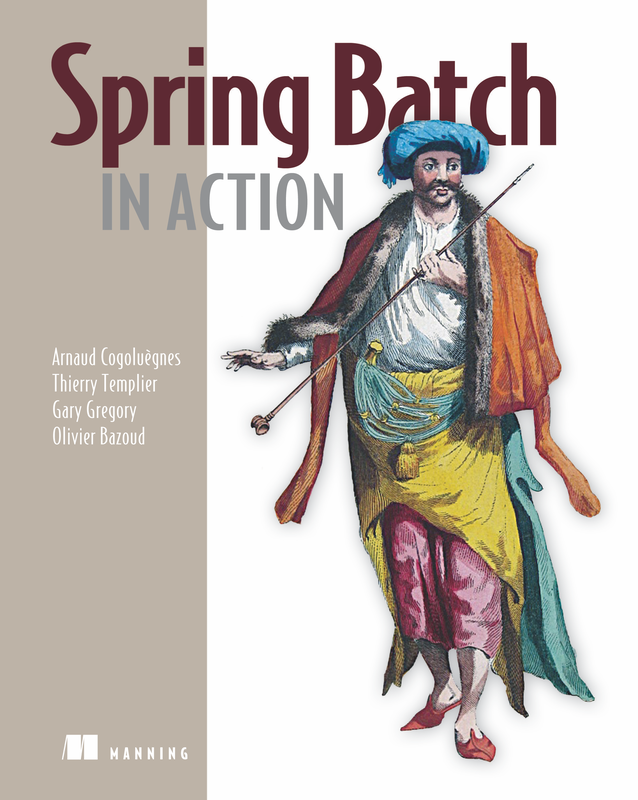 The cover of Spring Batch in Action