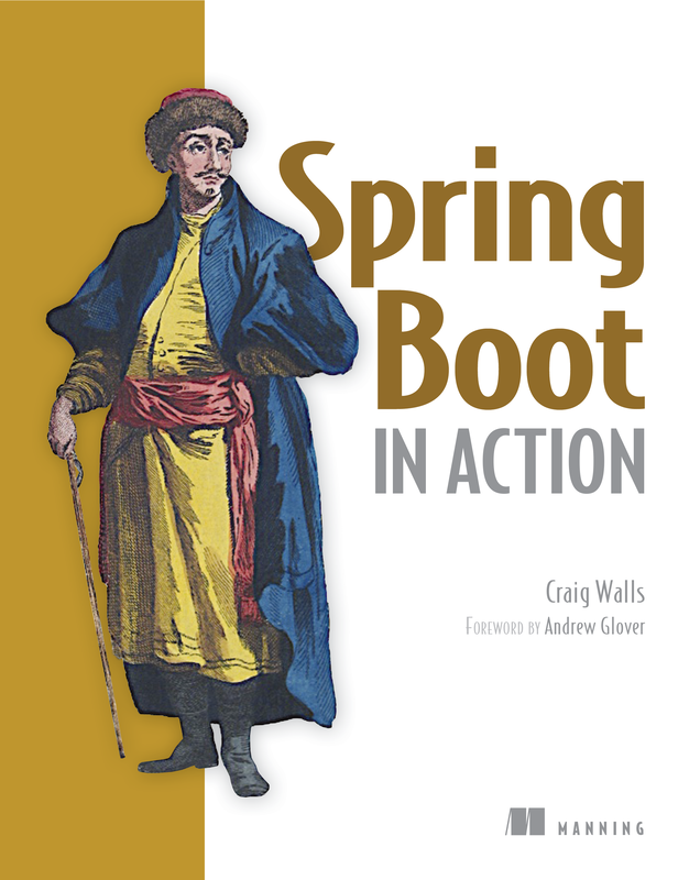 The cover of Spring Boot in Action
