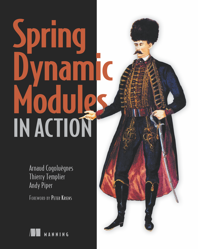 The cover of Spring Dynamic Modules in Action