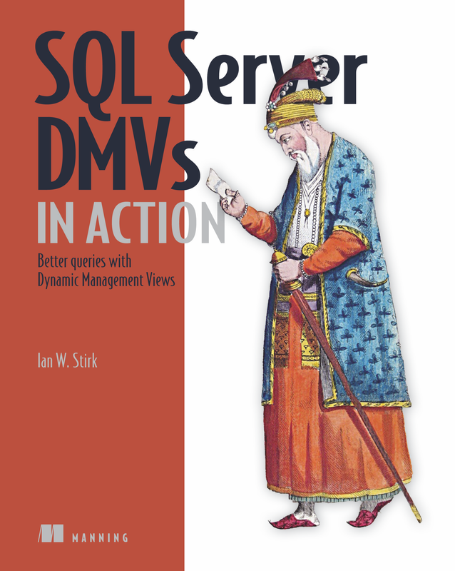 The cover of SQL Server DMVs in Action
