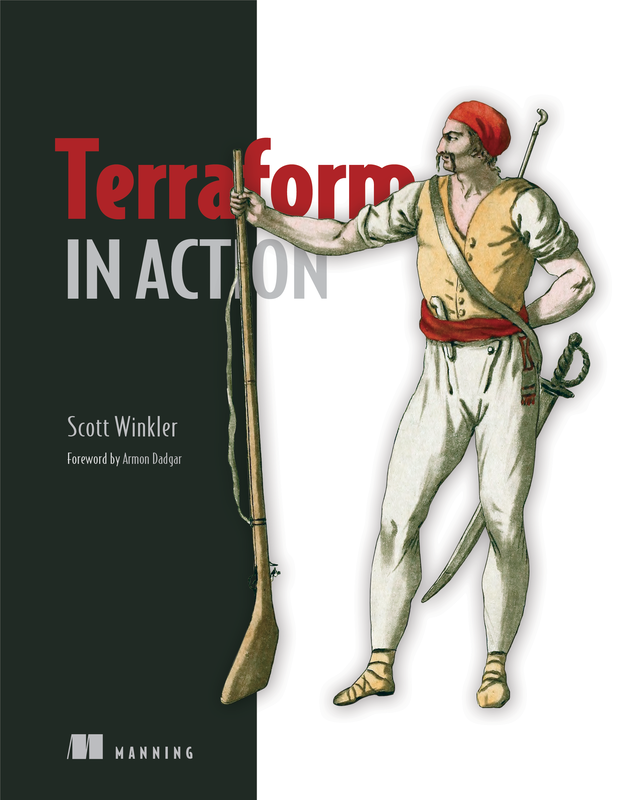 The cover of Terraform in Action