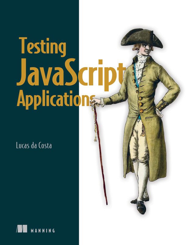 The cover of Testing JavaScript Applications