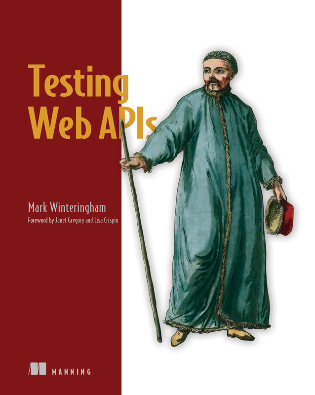 The cover of Testing Web APIs