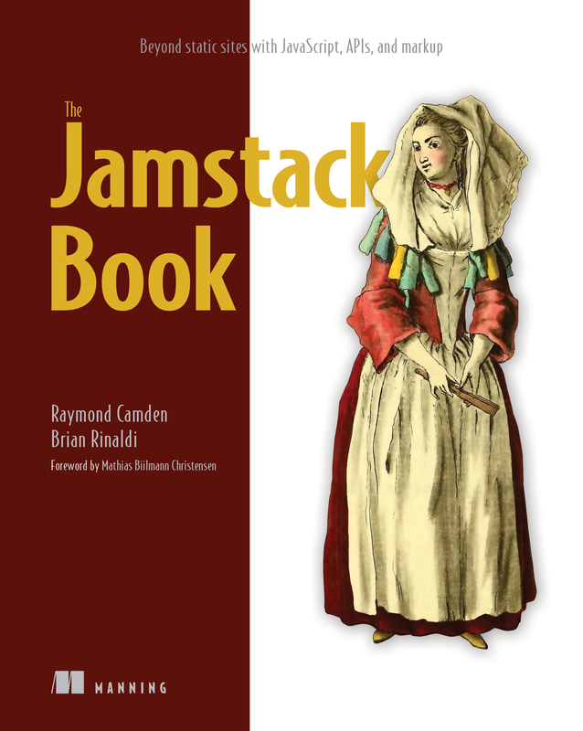 The cover of The Jamstack Book