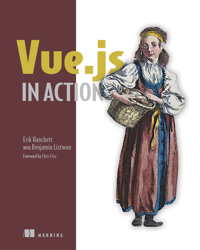 The cover of Vue.js in Action
