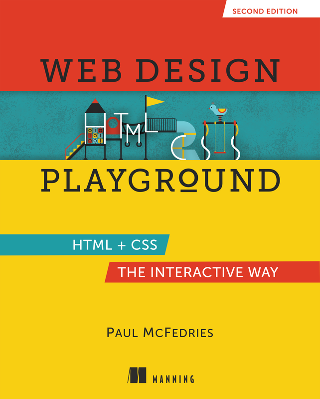 The cover of Web Design Playground