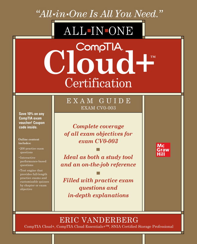 The cover of CompTIA Cloud+ Certification All-in-One Exam Guide