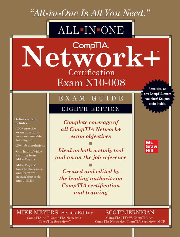 The cover of CompTIA Network+ Certification All-in-One Exam Guide