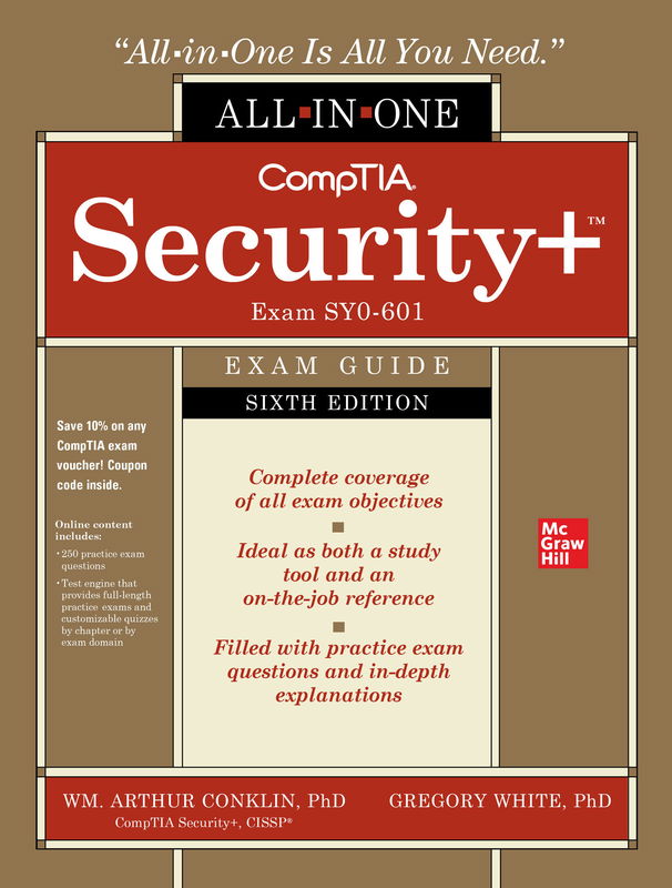 The cover of CompTIA Security+ All-in-One Exam Guide