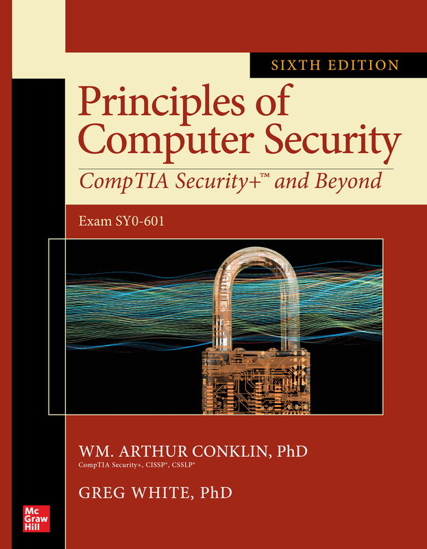 The cover of Principles of Computer Security: CompTIA Security+ and Beyond