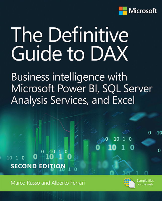 The cover of Definitive Guide to DAX