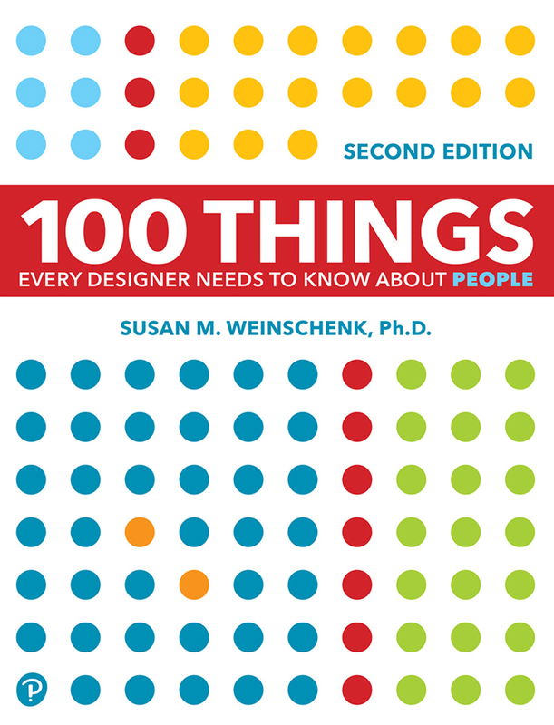 The cover of 100 Things Every Designer Needs to Know About People