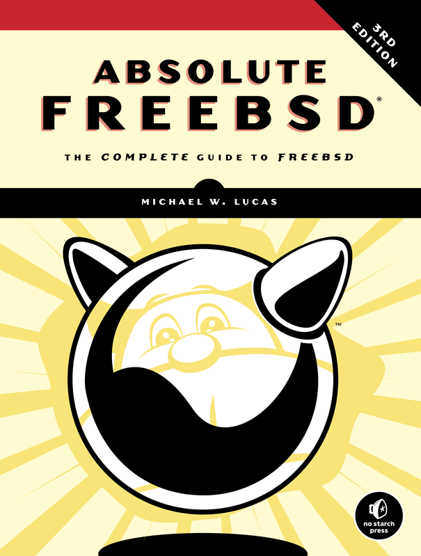 The cover of Absolute FreeBSD