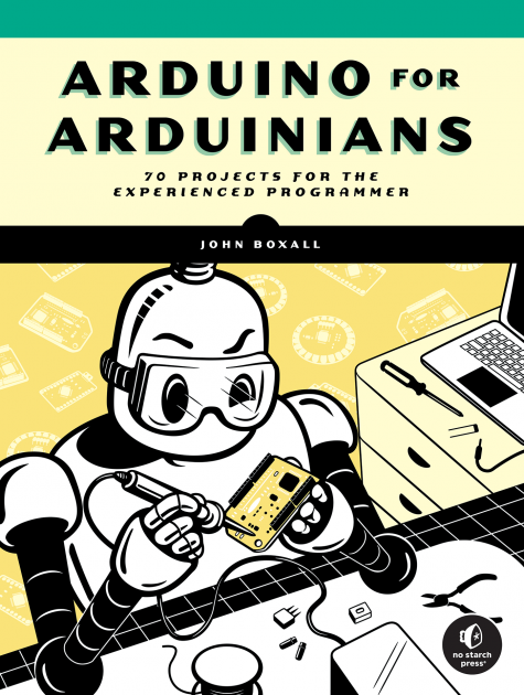 The cover of Arduino for Arduinians