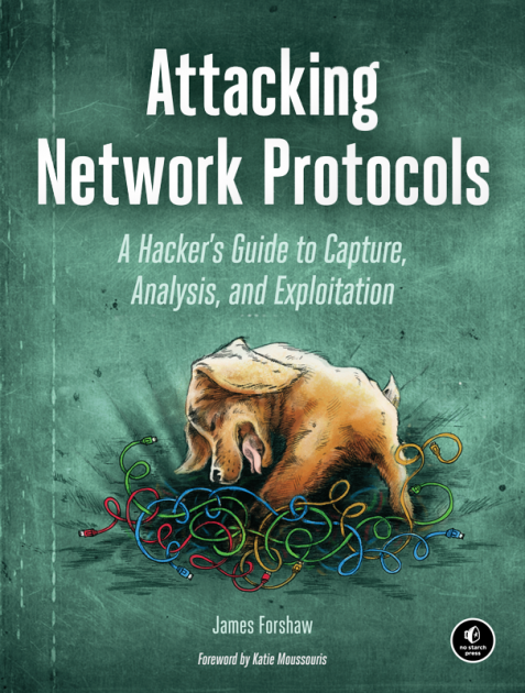 The cover of Attacking Network Protocols