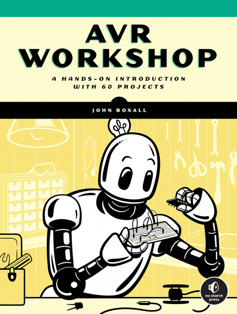The cover of AVR Workshop
