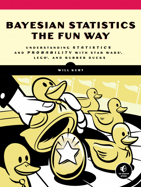 The cover of Bayesian Statistics the Fun Way