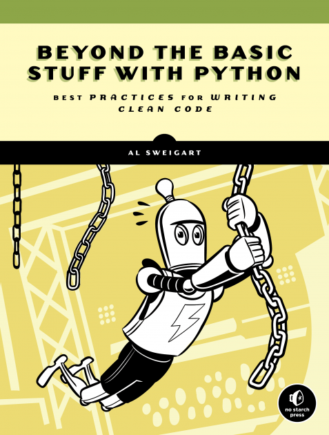 The cover of Beyond the Basic Stuff with Python