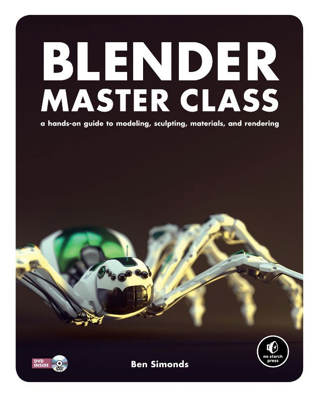 The cover of Blender Master Class