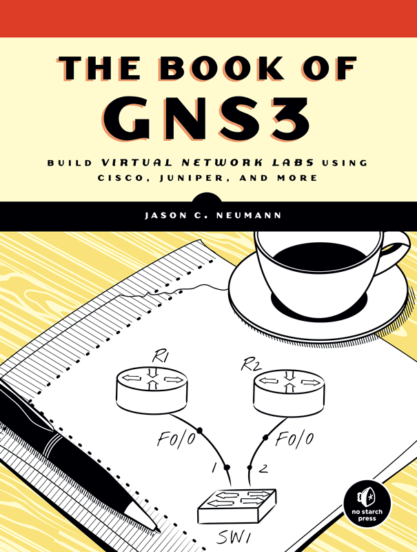 The cover of Book of GNS3