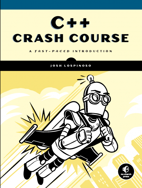 The cover of C++ Crash Course
