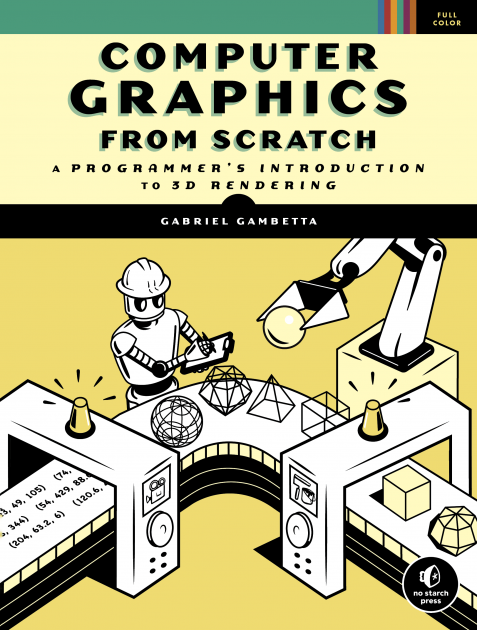 The cover of Computer Graphics from Scratch