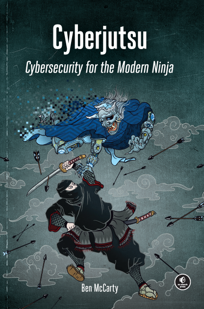The cover of Cyberjutsu