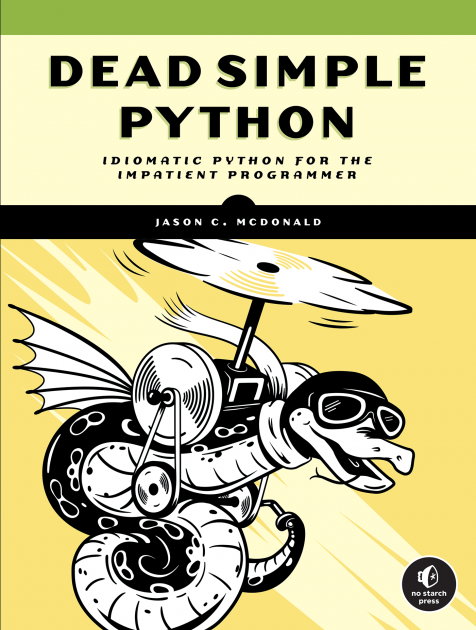 The cover of Dead Simple Python