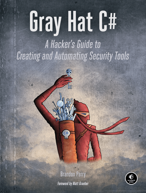The cover of Gray Hat C#