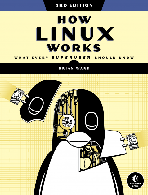 The cover of How Linux Works