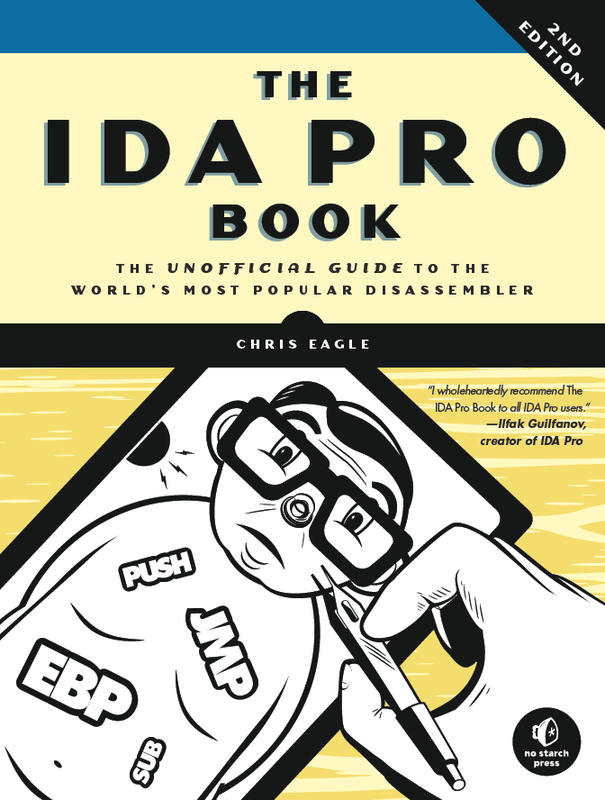 The cover of IDA Pro Book