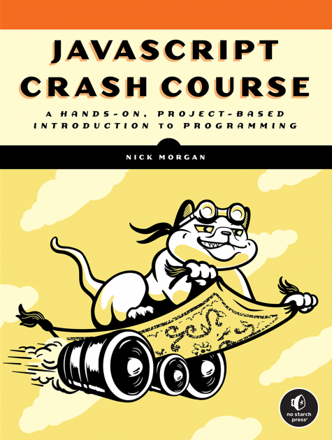 The cover of JavaScript Crash Course