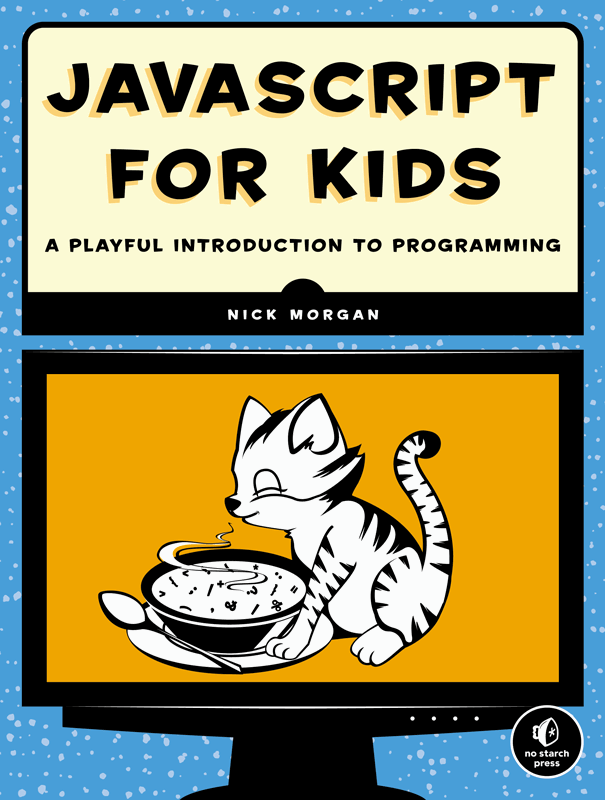The cover of JavaScript for Kids