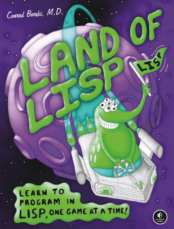 The cover of Land of Lisp