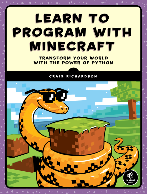 The cover of Learn to Program with Minecraft