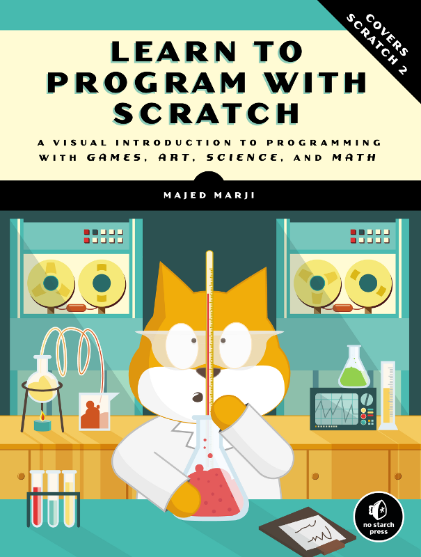 The cover of Learn to Program with Scratch