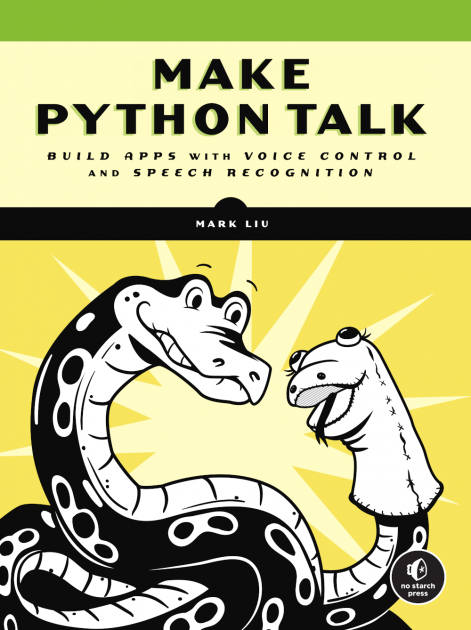 The cover of Make Python Talk