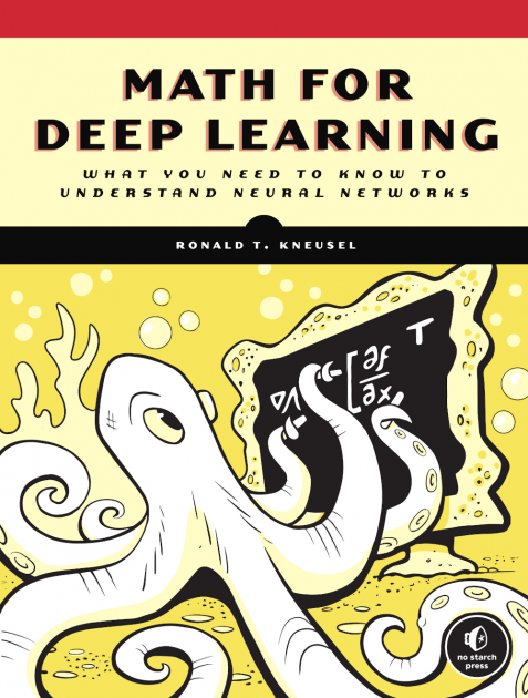 The cover of Math for Deep Learning