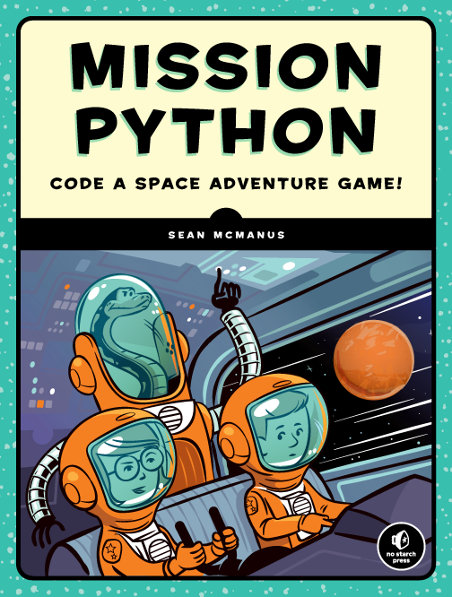 The cover of Mission Python