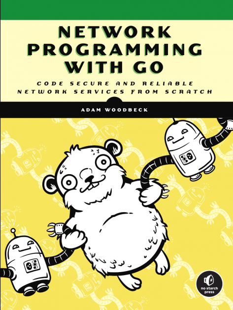 The cover of Network Programming with Go